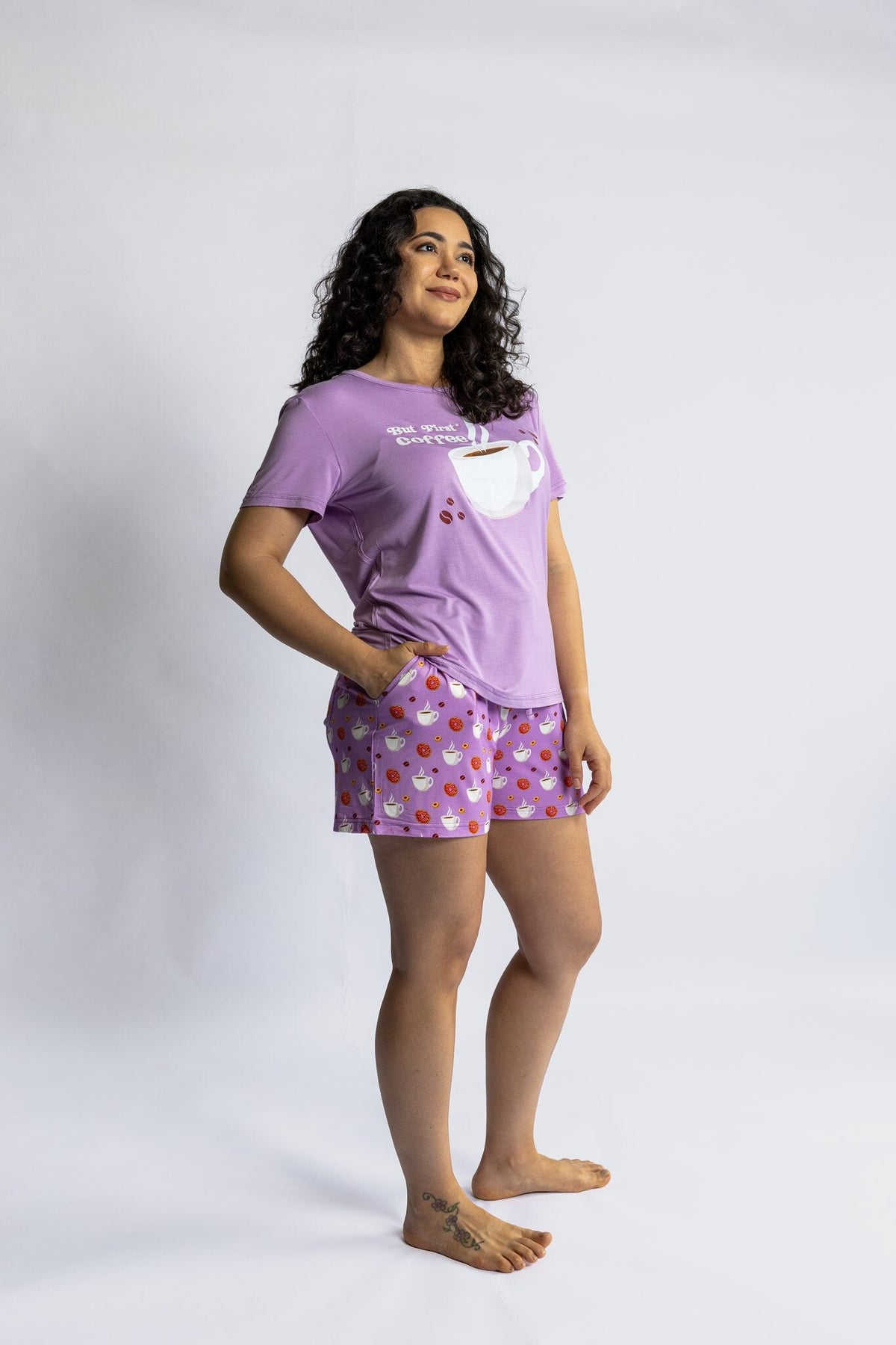 But First, Coffee PJ Set