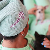 Rest Day PJ Microfiber Hair Towel Wrap