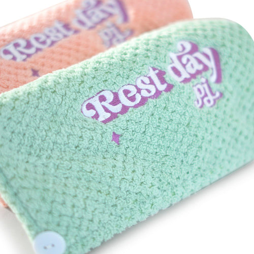 Rest Day PJ Microfiber Hair Towel Wrap - restdaypj